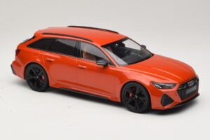 Audi RS6 C8 Avant Laranja Metálico Minichamps 1:18 155018012 Metal - imagem 4 de 6