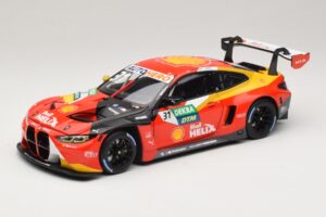 BMW M4 GT3 #31 Schubert Motorsport S. van der Linde Winner DTM Lausitzring 2022 Minichamps 1:18 113222031 Metal - imagem 2 de 8
