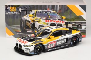 BMW M4 GT3 #99 Rowe Racing A. Farfus Nürburgring 24 Hours 2023 Minichamps 1:18 113232099 Metal - imagem 8 de 8