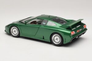 Bugatti EB110 Verde Metálico Bburago 1:18 3003 Metal - imagem 7 de 8