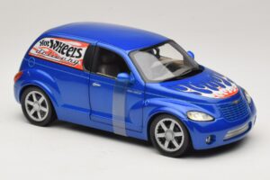 Chrysler PT Cruiser Entrega Azul Hot Wheels 1:18 29616 Metal - imagem 5 de 7