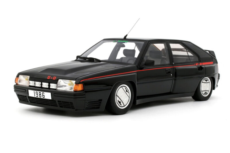 Citroen BX 4TC Client Series 200 Preto Otto 1:18 OT763 Resina