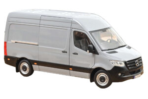 Mercedes Sprinter Cinzento Norev 1:18 Mercedes Sprinter Cinzento Norev 1:18 183042 Metal