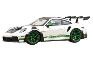 Porsche 911 992 GT3 RS Tribute to Carrera RS Branco Python Green Norev 1:12 Porsche 911 992 GT3 RS Tribute to Carrera RS Branco Python Green Norev 1:12 127535 Metal