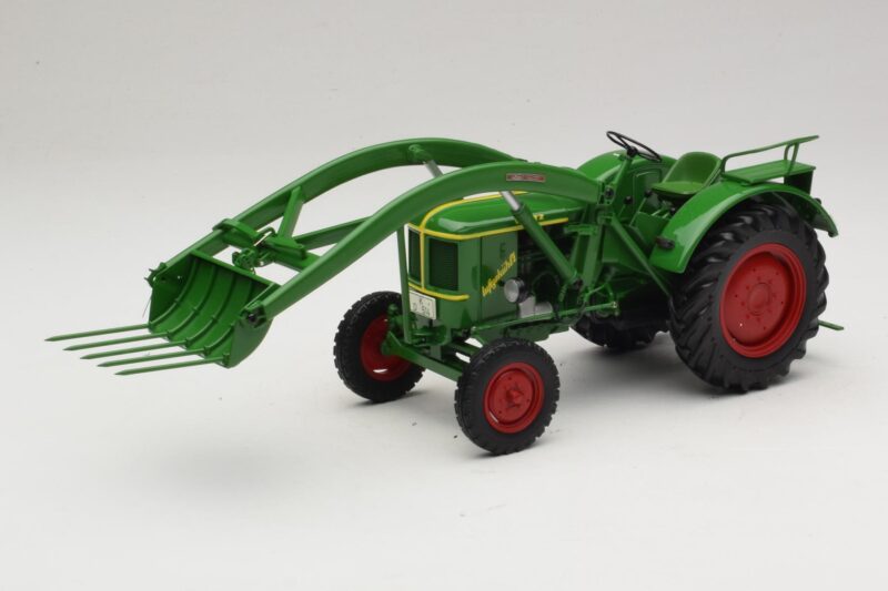 Deutz F2L 514 Trator Carregadora Frontal Verde Minichamps 1:18 Deutz F2L 514 Trator Carregadora Frontal Verde Minichamps 1:18 109144071 Metal
