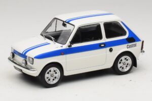 Fiat 126 Castrol Livery Branco Azul MCG 1:18 MCG18666 Metal