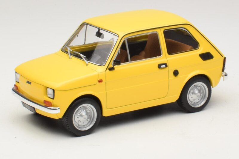Fiat 126 Amarelo MCG 1:18 MCG18667 Metal