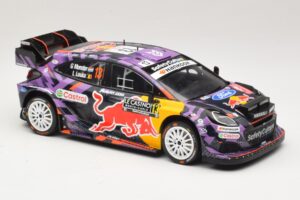 Ford Puma Rally1 #13 G. Munster / L. Louka Rally Monte Carlo 2025 IXO 1:18 18RMC231B Metal - imagem 4 de 6