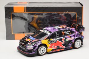 Ford Puma Rally1 #13 G. Munster / L. Louka Rally Monte Carlo 2025 IXO 1:18 18RMC231B Metal - imagem 6 de 6