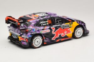 Ford Puma Rally1 #55 J. McErlean / E. Treacy Rally Monte Carlo 2025 IXO 1:18 18RMC231A Metal - imagem 2 de 6
