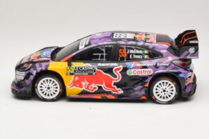 Ford Puma Rally1 #55 J. McErlean / E. Treacy Rally Monte Carlo 2025 IXO 1:18 18RMC231A Metal - imagem 3 de 6