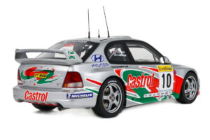 Hyundai Accent WRC #10 A. McRae / D. Senior Rally Monte Carlo 2001 Otto 1:18 OT1265 Resina - imagem 2 de 5