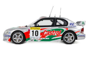 Hyundai Accent WRC #10 A. McRae / D. Senior Rally Monte Carlo 2001 Otto 1:18 OT1265 Resina - imagem 3 de 5