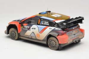 Hyundai i20 N Rally1 #8 O. Tanak / M. Jarveoja Safari Rally Kenya 2025 IXO 1:18 18RMC247A Metal - imagem 5 de 6
