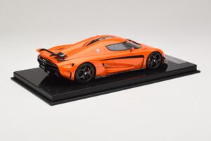 Koenigsegg Regera Laranja Pacote de Carbono FrontiArt 1:18 F071-153 Resina - imagem 2 de 7