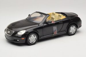 Lexus SC430 Cabriolet Preto Motormax 1:18 73119 Metal