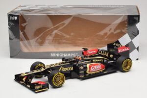 Lotus F1 Team E21 #7 K. Raikkonen Showcar 2013 Minichamps 1:18 110130077 Metal - imagem 7 de 7