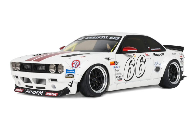 Nissan Silvia S14 Rocket Bunny Boss White Otto 1:18 Nissan Silvia S14 Rocket Bunny Boss White Otto 1:18 OT1240 Resina