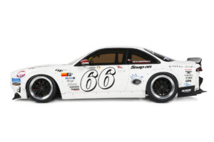 Nissan Silvia S14 Rocket Bunny Boss White Otto 1:18 OT1240 Resina - imagem 3 de 5