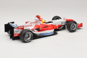 Panasonic Toyota Racing TF106 #12 R. Schumacher 2006 Minichamps 1:18 AM59557K Metal - imagem 2 de 7