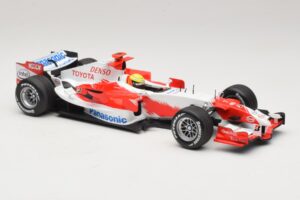 Panasonic Toyota Racing TF106 #12 R. Schumacher 2006 Minichamps 1:18 AM59557K Metal - imagem 4 de 7