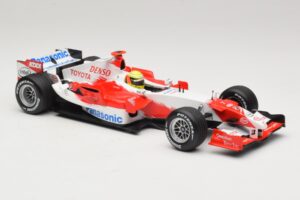 Panasonic Toyota Racing TF106 #12 R. Schumacher Presentation 2006 Minichamps 1:18 AM59553G Metal - imagem 4 de 6