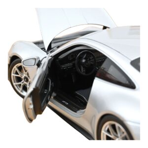 Porsche 911 992.2 GT3 Touring Package GT Silver Metallic Norev 1:18 187002 Metal - imagem 4 de 5