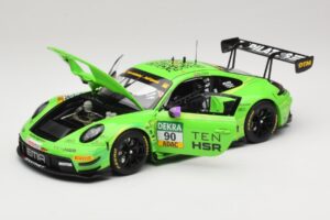 Porsche 911 992 GT3 R #90 D. Olsen Manthey EMA DTM Norisring 2023 Minichamps 1:18 MG-M-911-DTM-90-23-1802 Metal - imagem 2 de 8