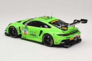 Porsche 911 992 GT3 R #90 D. Olsen Manthey EMA DTM Norisring 2023 Minichamps 1:18 MG-M-911-DTM-90-23-1802 Metal - imagem 7 de 8