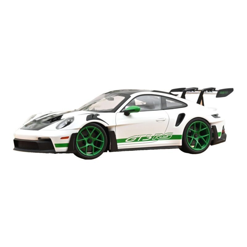 Porsche 911 992 GT3 RS Tribute to Carrera RS Branco Python Green Norev 1:12 127535 Metal