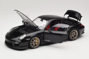 Porsche 911 997 GT2 RS Preto Minichamps 1:18 100069401-O Metal - imagem 2 de 8