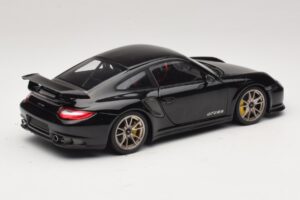 Porsche 911 997 GT2 RS Preto Minichamps 1:18 100069401-O Metal - imagem 3 de 8