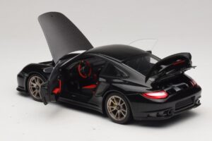 Porsche 911 997 GT2 RS Preto Minichamps 1:18 100069401-O Metal - imagem 5 de 8