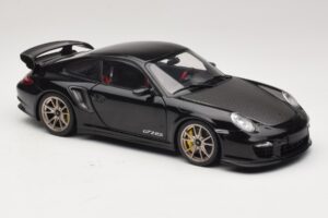 Porsche 911 997 GT2 RS Preto Minichamps 1:18 100069401-O Metal - imagem 6 de 8