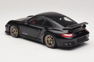 Porsche 911 997 GT2 RS Preto Minichamps 1:18 100069401-O Metal - imagem 7 de 8