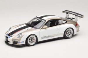 Porsche 911 997 GT3 Cup Branco Com Riscas 2008 Minichamps 1:18 WAP0210130C Metal