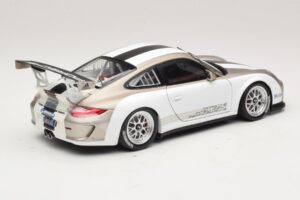 Porsche 911 997 GT3 Cup Branco Com Riscas 2008 Minichamps 1:18 WAP0210130C Metal - imagem 3 de 8