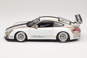 Porsche 911 997 GT3 Cup Branco Com Riscas 2008 Minichamps 1:18 WAP0210130C Metal - imagem 4 de 8