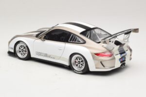 Porsche 911 997 GT3 Cup Branco Com Riscas 2008 Minichamps 1:18 WAP0210130C Metal - imagem 7 de 8