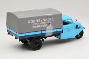 Tempo Hanseat Pickup Kühne & Nagel Frankfurt Minichamps 1:18 180099022 Metal - imagem 2 de 6