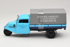 Tempo Hanseat Pickup Kühne & Nagel Frankfurt Minichamps 1:18 180099022 Metal - imagem 3 de 6