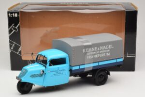 Tempo Hanseat Pickup Kühne & Nagel Frankfurt Minichamps 1:18 180099022 Metal - imagem 6 de 6