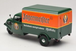 Tempo Hanseat Furgão Jägermeister Minichamps 1:18 150099044 Metal - imagem 7 de 8