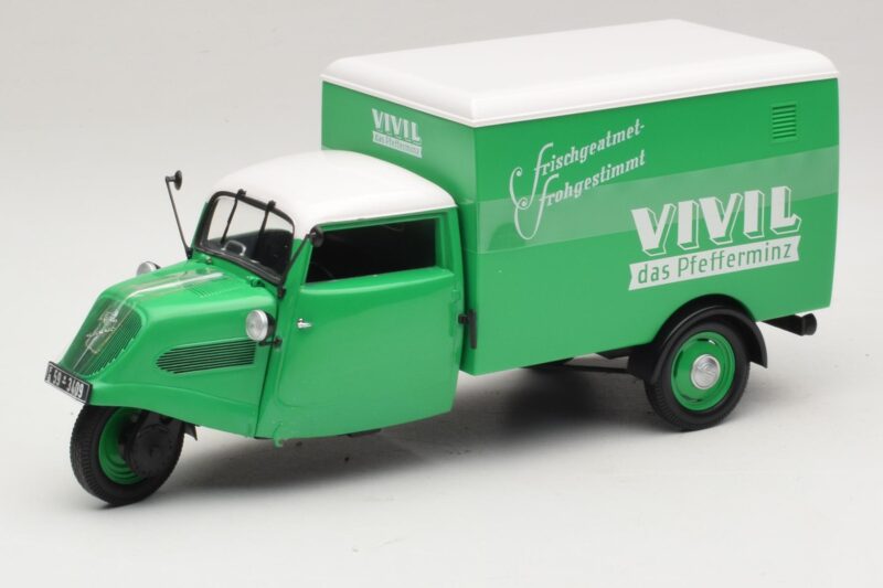 Tempo Hanseat Furgão Vivil Verde Minichamps 1:18 150099043 Metal