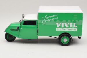Tempo Hanseat Furgão Vivil Verde Minichamps 1:18 150099043 Metal - imagem 3 de 6