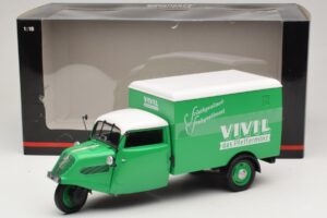 Tempo Hanseat Furgão Vivil Verde Minichamps 1:18 150099043 Metal - imagem 6 de 6