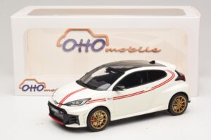 Toyota GR Yaris TGR Italy Edição Limitada Pure White Otto 1:18 OT1183 Resina - imagem 6 de 6