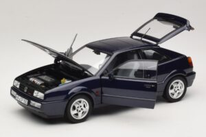 Volkswagen Corrado VR6 Aqua Blue Metallic Edição Limitada Norev 1:18 188660 Metal - imagem 2 de 8