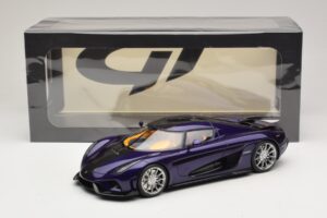 Koenigsegg Regera Roxo GT Spirit 1:18 GT973 Resina - imagem 6 de 6