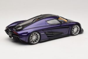 Koenigsegg Regera Roxo GT Spirit 1:18 GT973 Resina - imagem 2 de 6